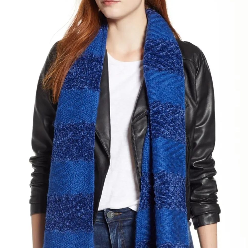Rebecca Minkoff Block Yarn Muffler Scarf